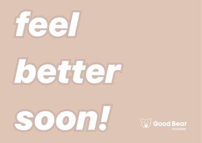 feel better soon!